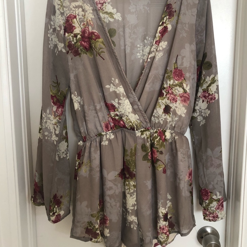Floral Romper